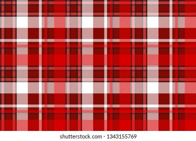 Red abstract modern seamless pattern. Vector illustration.