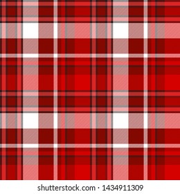 Red abstract modern seamless pattern. Vector illustration.