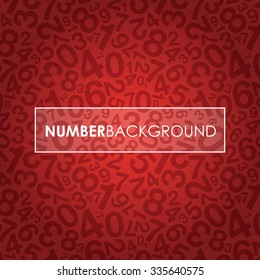 Red Abstract Number Background Stock Vector Royalty Free 335640575 Red Abstract Number Background Stock Vector Royalty Free 335640575