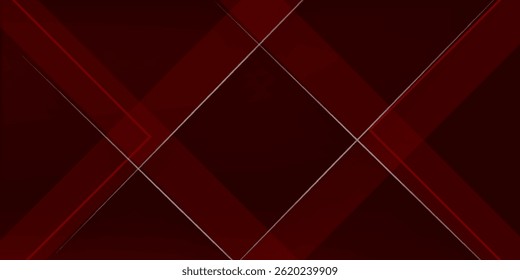 Red abstract on gray background