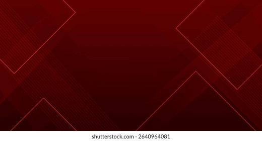 Red abstract on gray background