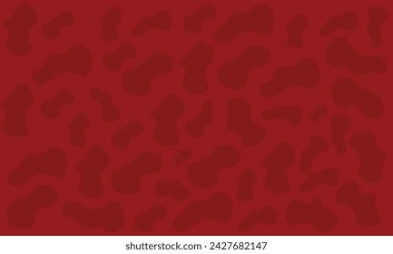 Red Abstract patches on red background. Smooth linear patches wallpaper vector design. Abstract wavy modern design for presentations, backdrops, wallpapers. Editable template. EPS 10.