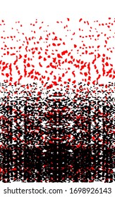 red abstract pattern, texture design art for screen printing, abstract. t shirt, Screen printing, fabric.