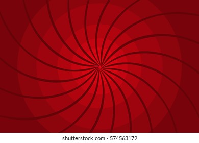 Red abstract radial step gradient background, Abstract red circular background,