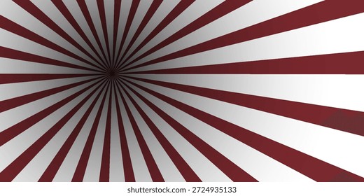 roter abstrakter radialer Sonnenburst-Hintergrund-Vektor