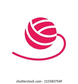 Símbolo del vector de icono de Red Abstract Rope