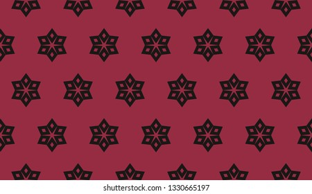 Red . abstract seamless geometries pattern. for wallpaper. design page fill. Vector illustration.