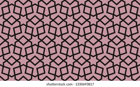 Red . abstract seamless geometries pattern. for wallpaper. design page fill. Vector illustration.