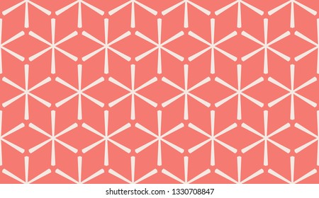 Red . abstract seamless geometries pattern. for wallpaper. design page fill. Vector illustration.