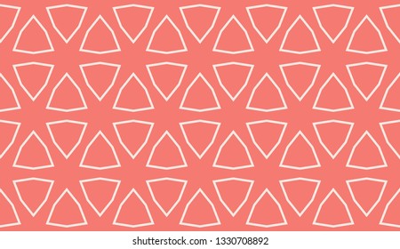 Red . abstract seamless geometries pattern. for wallpaper. design page fill. Vector illustration.