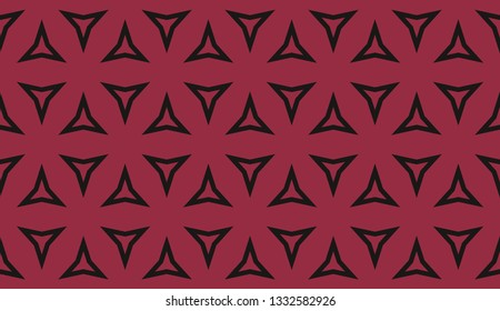 Red . abstract seamless geometries pattern. for wallpaper. design page fill. Vector illustration.