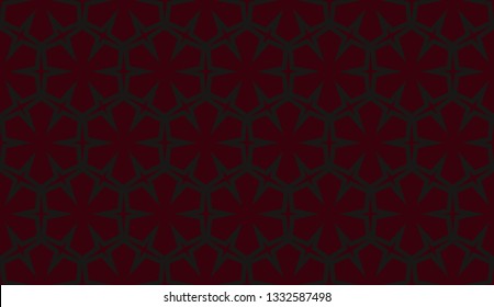 Red . abstract seamless geometries pattern. for wallpaper. design page fill. Vector illustration.