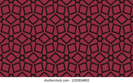 Red . abstract seamless geometries pattern. for wallpaper. design page fill. Vector illustration.