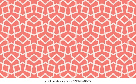 Red . abstract seamless geometries pattern. for wallpaper. design page fill. Vector illustration.