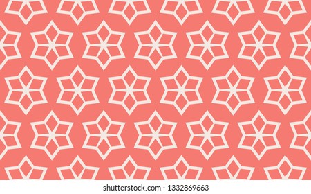 Red . abstract seamless geometries pattern. for wallpaper. design page fill. Vector illustration.