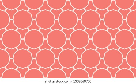 Red . abstract seamless geometries pattern. for wallpaper. design page fill. Vector illustration.