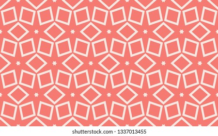 Red . abstract seamless geometries pattern. for wallpaper. design page fill. Vector illustration.