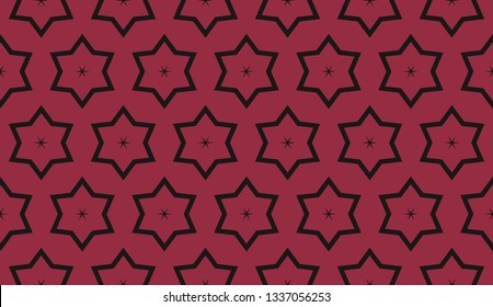 Red . abstract seamless geometries pattern. for wallpaper. design page fill. Vector illustration.