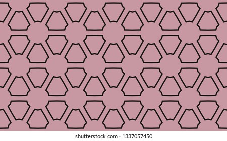 Red . abstract seamless geometries pattern. for wallpaper. design page fill. Vector illustration.