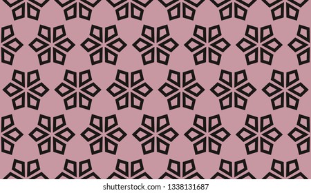 Red . abstract seamless geometries pattern. for wallpaper. design page fill. Vector illustration.