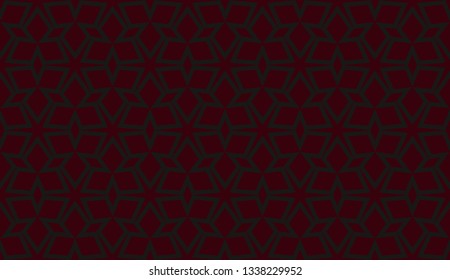 Red . abstract seamless geometries pattern. for wallpaper. design page fill. Vector illustration.