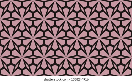 Red . abstract seamless geometries pattern. for wallpaper. design page fill. Vector illustration.