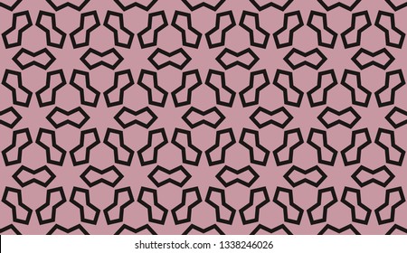 Red . abstract seamless geometries pattern. for wallpaper. design page fill. Vector illustration.