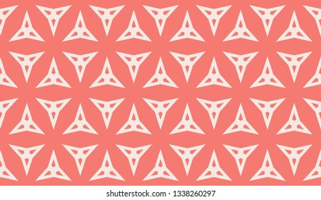 Red . abstract seamless geometries pattern. for wallpaper. design page fill. Vector illustration.