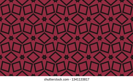 Red . abstract seamless geometries pattern. for wallpaper. design page fill. Vector illustration.