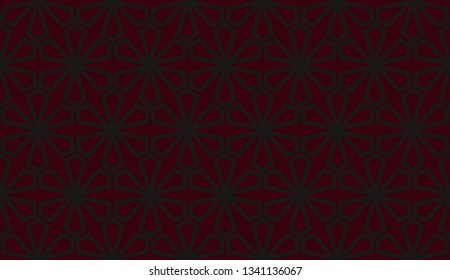 Red . abstract seamless geometries pattern. for wallpaper. design page fill. Vector illustration.