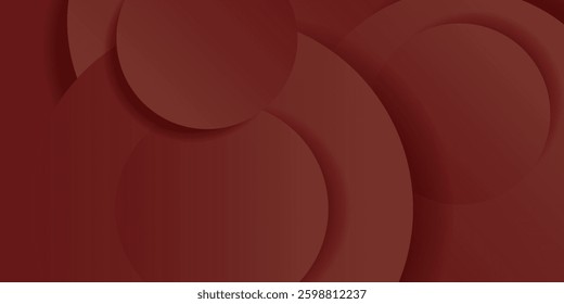 red abstract shape background. Circle composition Space eps 10