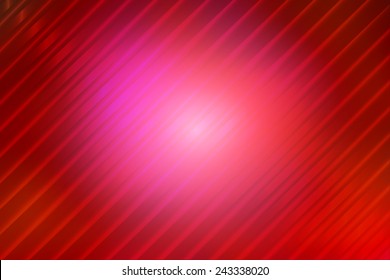 Red abstract smooth blur background with diagonal stripes.