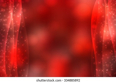 Red abstract smooth blur background with lights over it.