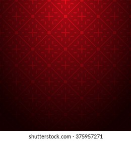 Red abstract striped textured geometric pattern