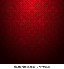 Red abstract striped textured geometric pattern