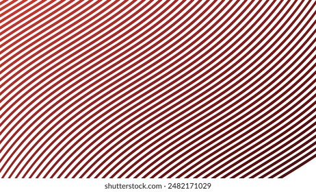 Red abstract stripes lines background vector image for backdrop or presentation