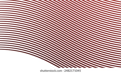 Red abstract stripes lines background vector image for backdrop or presentation