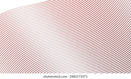 Red abstract stripes lines background vector image for backdrop or presentation
