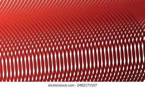 Red abstract stripes lines background vector image for backdrop or presentation
