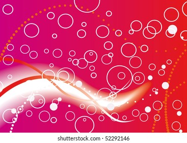  Red Abstract Technology Business Background