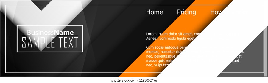 Red abstract template for card or banner. Metal Background with waves and reflections. Business background, silver, illustration. Illustration of abstract background with a metallic element