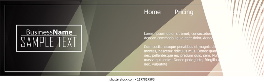 Red abstract template for card or banner. Metal Background with waves and reflections. Business background, silver, illustration. Illustration of abstract background with a metallic element