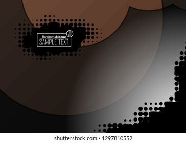 Red abstract template for card or banner. Metal Background with waves and reflections. Business background, silver, illustration. Illustration of abstract background with a metallic element