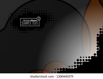 Red abstract template for card or banner. Metal Background with waves and reflections. Business background, silver, illustration. Illustration of abstract background with a metallic element