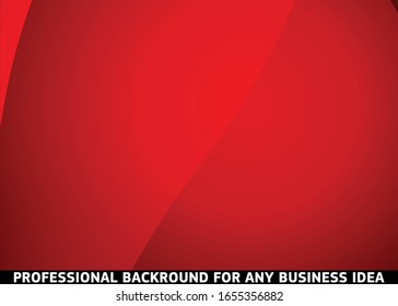Red abstract template for card or banner. Metal Background with waves and reflections. Business background, silver, illustration. Illustration of abstract background with a metallic element