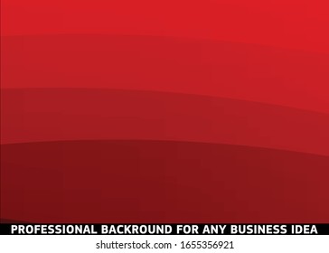 Red abstract template for card or banner. Metal Background with waves and reflections. Business background, silver, illustration. Illustration of abstract background with a metallic element