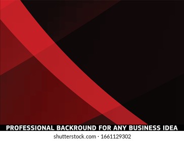 Red abstract template for card or banner. Metal Background with waves and reflections. Business background, silver, illustration. Illustration of abstract background with a metallic element
