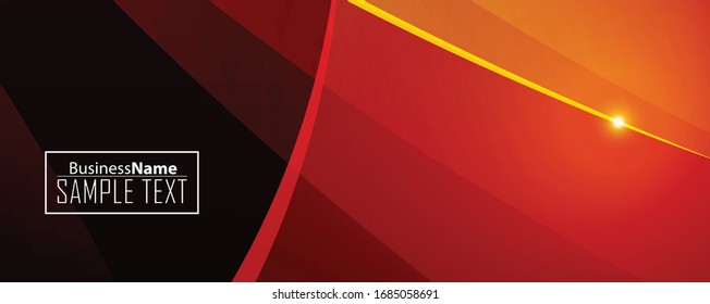 Red abstract template for card or banner. Metal Background with waves and reflections. Business background, silver, illustration. Illustration of abstract background with a metallic element
