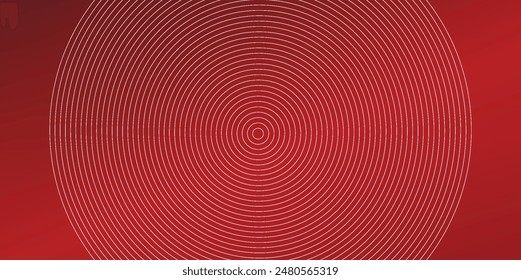 Plantilla abstracta roja para tarjeta o Anuncio. Fondo de metal con ondas y reflejos. Fondo de negocios, plata, ilustración. Ilustración de fondo abstracto con un elemento metálico