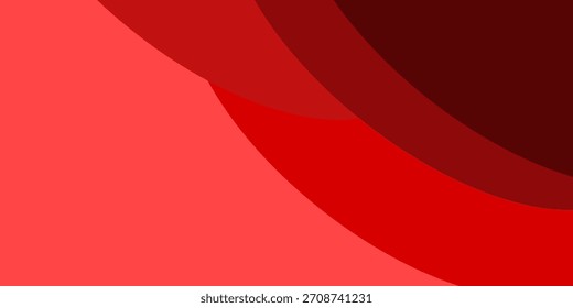 Modelo abstrato vermelho para cartão ou banner. Fundo de metal com ondas e reflexões. Fundo de negócios, prata, ilustração. Ilustração do fundo abstrato com um elemento metálico